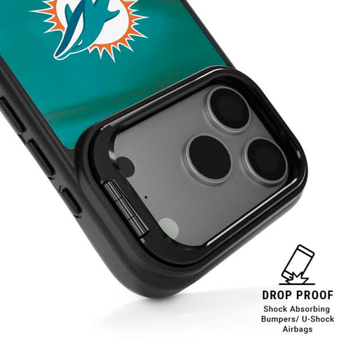 NFL Miami Dolphins iPhone 17 Pro Max Kickstand Case