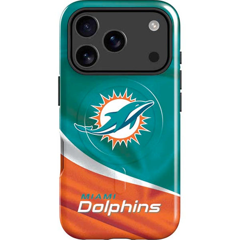 NFL Miami Dolphins iPhone 17 Pro Max Magsafe Impact Case