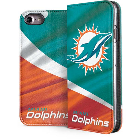 NFL Miami Dolphins iPhone 7 Folio Case