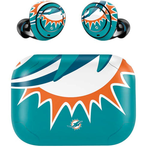 NFL Miami Dolphins Large Logo Amazon Echo Buds Skin