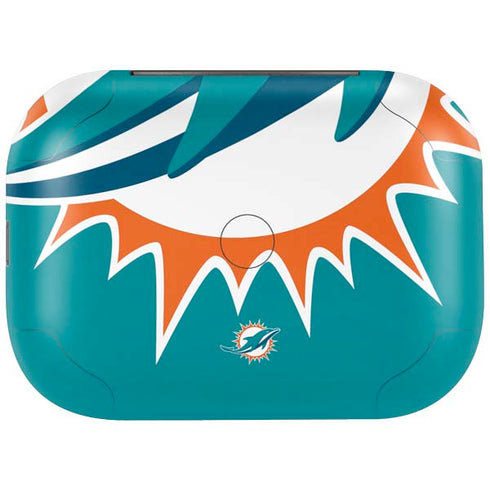 NFL Miami Dolphins Large Logo Amazon Echo Buds Skin