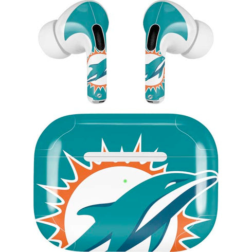 NFL Miami Dolphins Large Logo Apple AirPods Pro Skin
