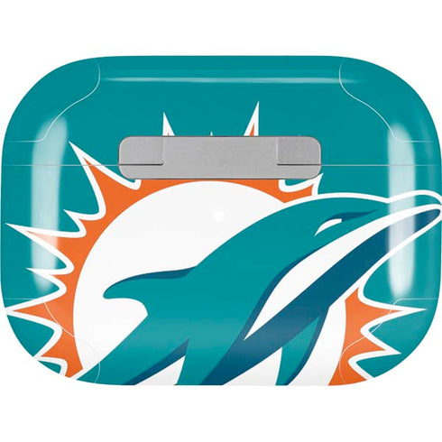 NFL Miami Dolphins Large Logo Apple AirPods Pro Skin