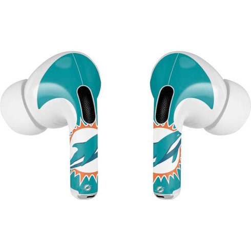 NFL Miami Dolphins Large Logo Apple AirPods Pro Skin