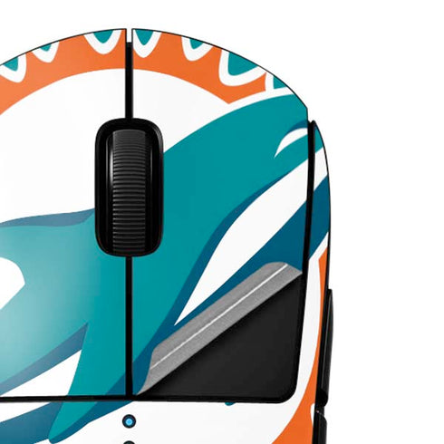 NFL Miami Dolphins Large Logo G Pro Wireless Gaming Mouse Skin
