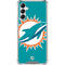 NFL Miami Dolphins Large Logo Gabb Phone 4 Clear Case