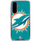 NFL Miami Dolphins Large Logo Galaxy A36 5G Clear Case