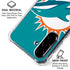 NFL Miami Dolphins Large Logo Galaxy A36 5G Clear Case