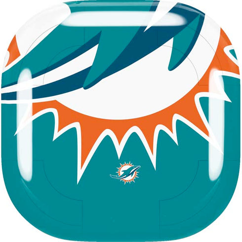 NFL Miami Dolphins Large Logo Galaxy Buds Live Skin