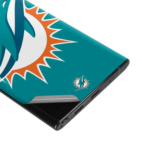 NFL Miami Dolphins Large Logo Galaxy Note 10 Plus Skin