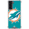 NFL Miami Dolphins Large Logo Galaxy S22 Clear Case