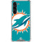 NFL Miami Dolphins Large Logo Galaxy S24 FE Clear Case