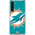 NFL Miami Dolphins Large Logo Galaxy S24 FE Clear Case