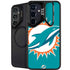 NFL Miami Dolphins Large Logo Galaxy S25 Kickstand Case