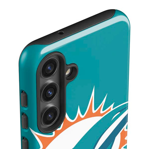 NFL Miami Dolphins Large Logo Galaxy S25 Plus Impact Case