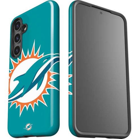 NFL Miami Dolphins Large Logo Galaxy S25 Plus Impact Case