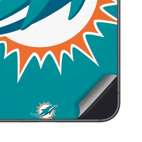 NFL Miami Dolphins Large Logo Galaxy S24 Plus Skin