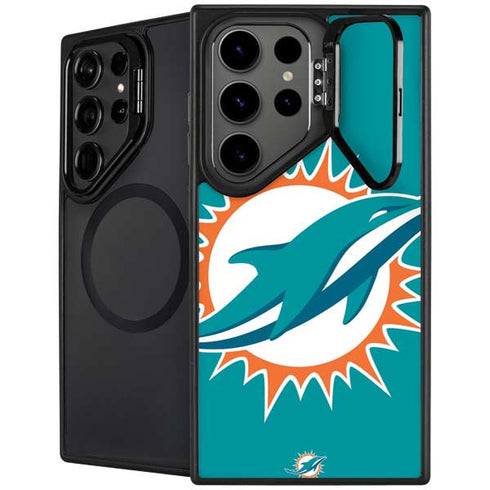 NFL Miami Dolphins Large Logo Galaxy Cases
