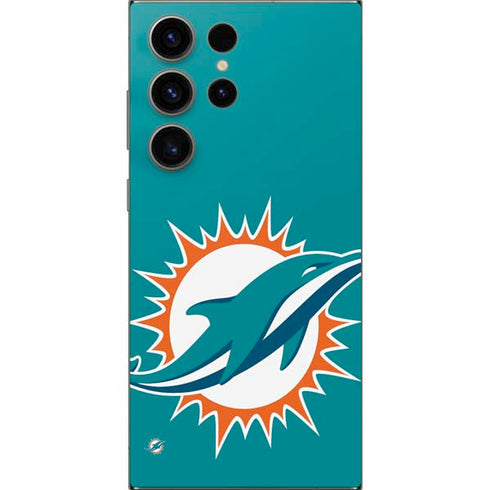 NFL Miami Dolphins Large Logo Galaxy S24 Ultra Skin