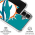 NFL Miami Dolphins Large Logo Galaxy S26 Clear Case