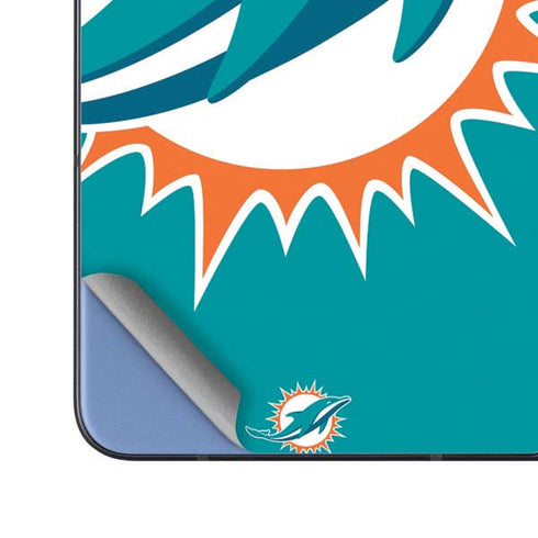 NFL Miami Dolphins Large Logo Galaxy Z Fold5 5G Skin