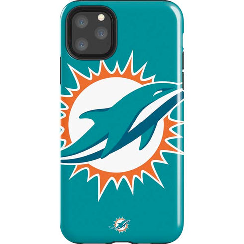 NFL Miami Dolphins Large Logo iPhone Cases