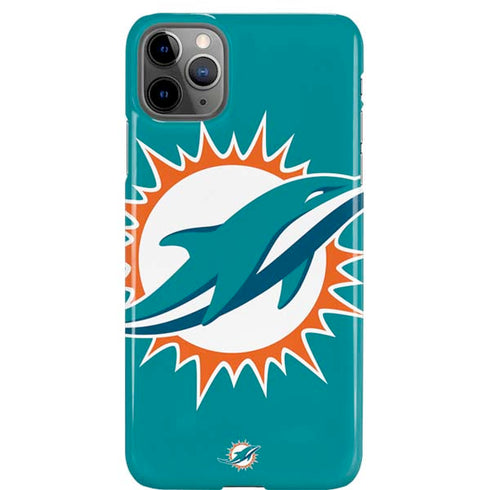 NFL Miami Dolphins Large Logo iPhone Cases