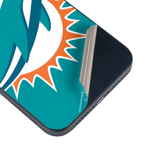 NFL Miami Dolphins Large Logo iPhone Skins