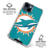 NFL Miami Dolphins Large Logo iPhone 15 Clear Case