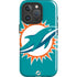 NFL Miami Dolphins Large Logo iPhone 16 Pro Magsafe Impact Case