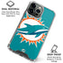 NFL Miami Dolphins Large Logo iPhone 16 Pro Max Clear Case