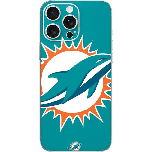 NFL Miami Dolphins Large Logo iPhone 16 Pro Max Skin