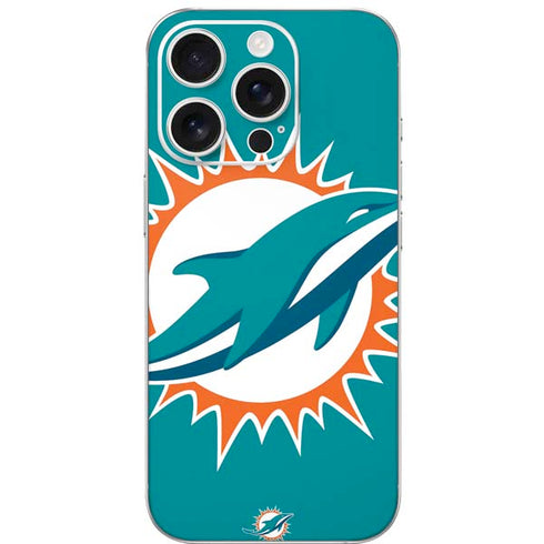 NFL Miami Dolphins Large Logo iPhone 16 Pro Skin
