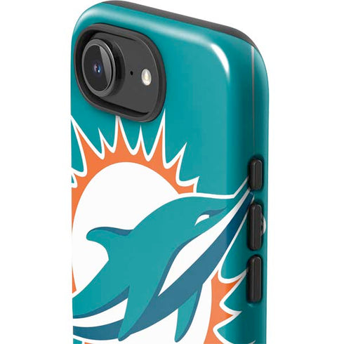 NFL Miami Dolphins Large Logo iPhone 16e Impact Case