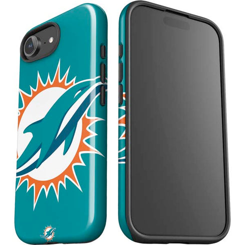 NFL Miami Dolphins Large Logo iPhone 16e Impact Case