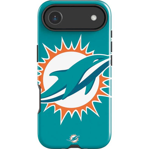 NFL Miami Dolphins Large Logo iPhone 17 Air Impact Case