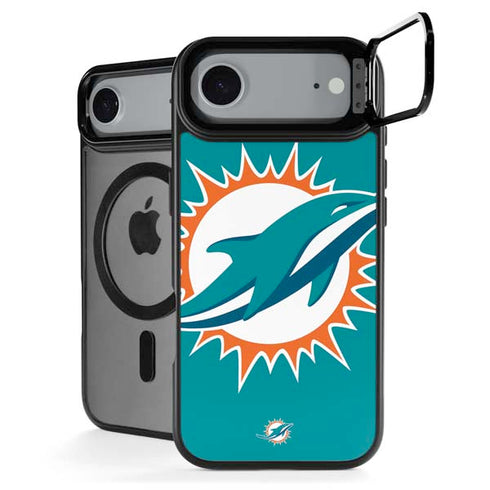 NFL Miami Dolphins Large Logo iPhone 17 Air Kickstand Case