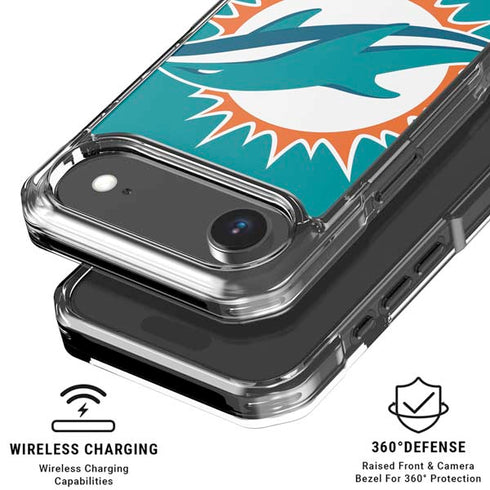 NFL Miami Dolphins Large Logo iPhone 17 Air MagSafe Case