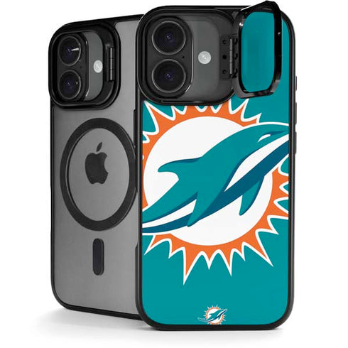 NFL Miami Dolphins Large Logo iPhone 17 Kickstand Case