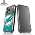 NFL Miami Dolphins Large Logo iPhone 17 Pro Clear Case