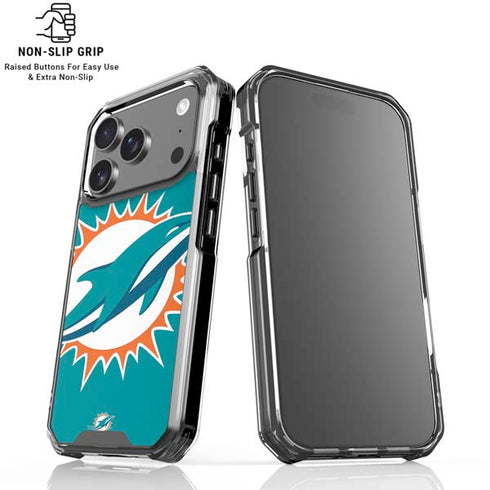 NFL Miami Dolphins Large Logo iPhone 17 Pro MagSafe Case
