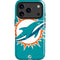NFL Miami Dolphins Large Logo iPhone 17 Pro Magsafe Impact Case