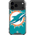 NFL Miami Dolphins Large Logo iPhone 17 Pro Max Clear Case