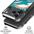 NFL Miami Dolphins Large Logo iPhone 17 Pro Max Clear Case
