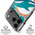 NFL Miami Dolphins Large Logo iPhone 17 Pro Max Clear Case