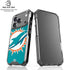 NFL Miami Dolphins Large Logo iPhone 17 Pro Max Clear Case