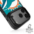 NFL Miami Dolphins Large Logo iPhone 17 Pro Max Kickstand Case