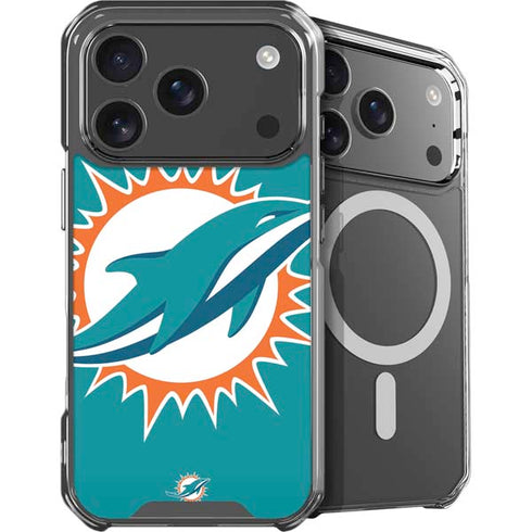 NFL Miami Dolphins Large Logo iPhone 17 Pro Max MagSafe Case