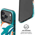 NFL Miami Dolphins Large Logo iPhone 17 Pro Max Magsafe Impact Case