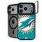 NFL Miami Dolphins Large Logo iPhone 18 Pro Kickstand Case